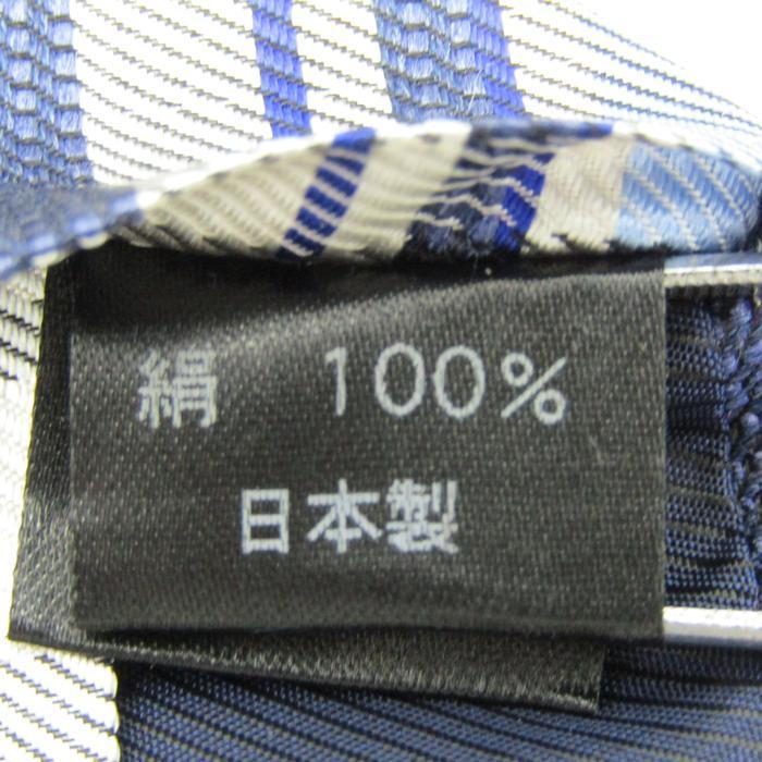 ヴィサルノ ブランド ネクタイ チェック柄 シルク 日本製 PO メンズ