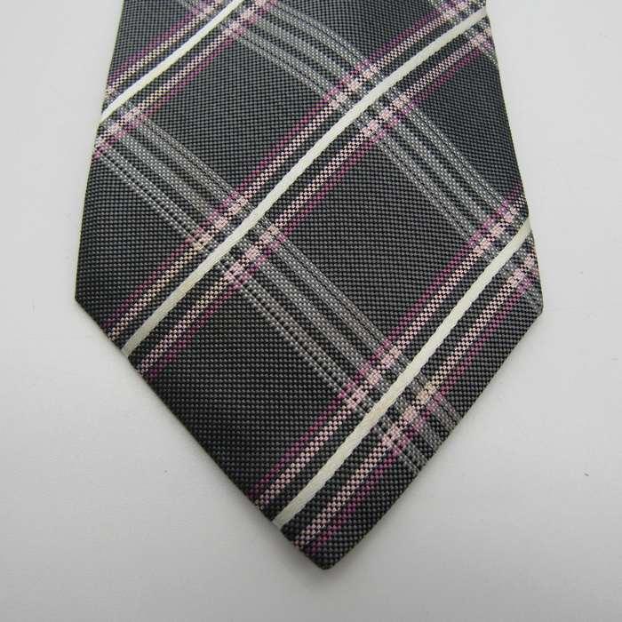 REGAL（リーガル） ブランド ネクタイ チェック柄 シルク PO メンズ