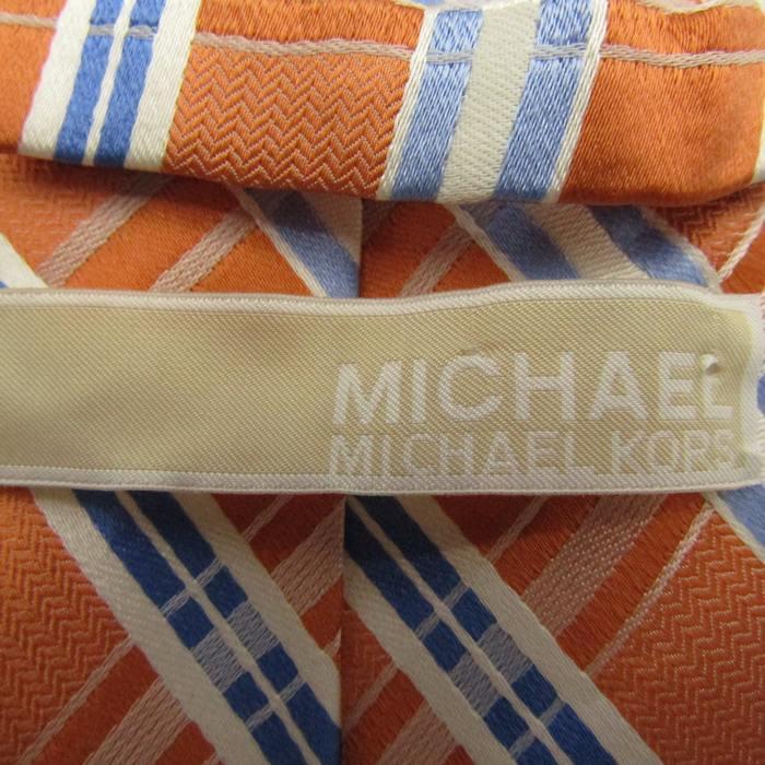 【新品】MICHAEL KORS　ネクタイ　シルク100％ MICHAEL KORS（マイケルコース） ブランド ネクタイ ストライプ柄