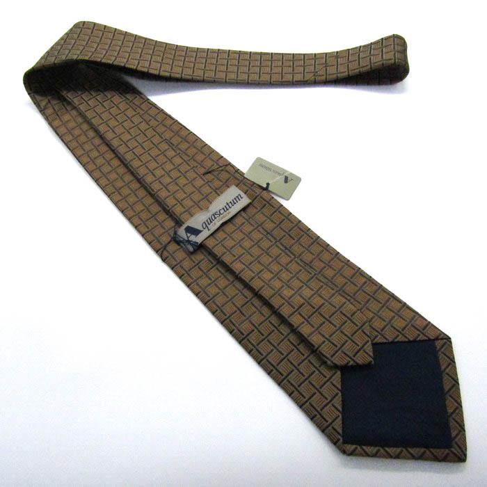 Aquascutum（アクアスキュータム） ブランド ネクタイ チェック柄 格子
