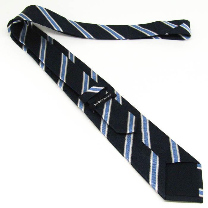 スーツカンパニー ブランド ネクタイ ストライプ柄 アイビーストライプ