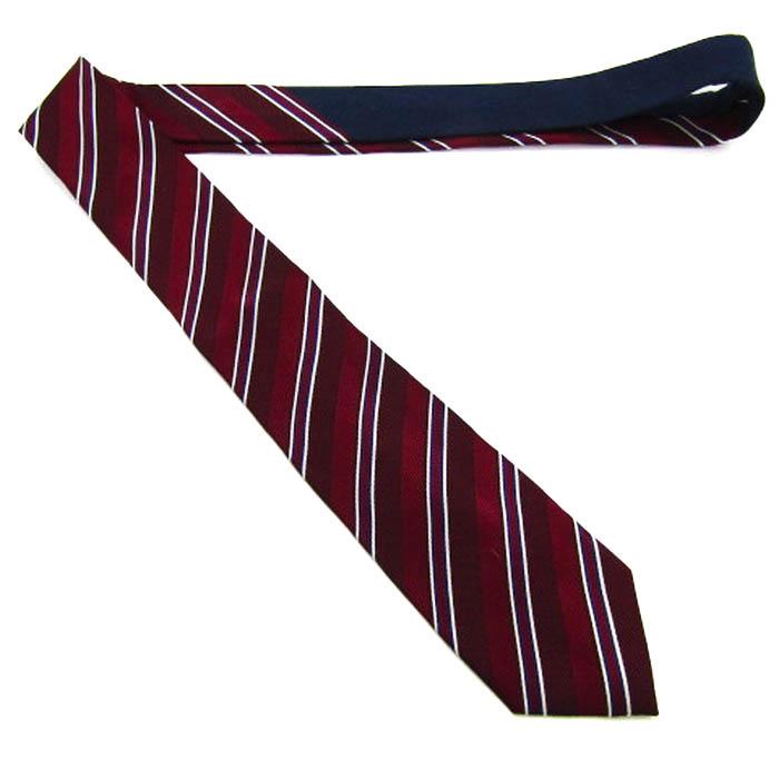 ミスタージュンコ ブランドネクタイ ストライプ柄 シルク PO メンズ