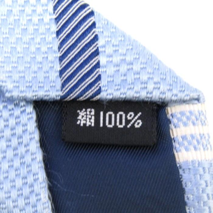 五大陸 ブランド ネクタイ シルク ストライプ柄 PO メンズ ブルー gotairiku |  | 04