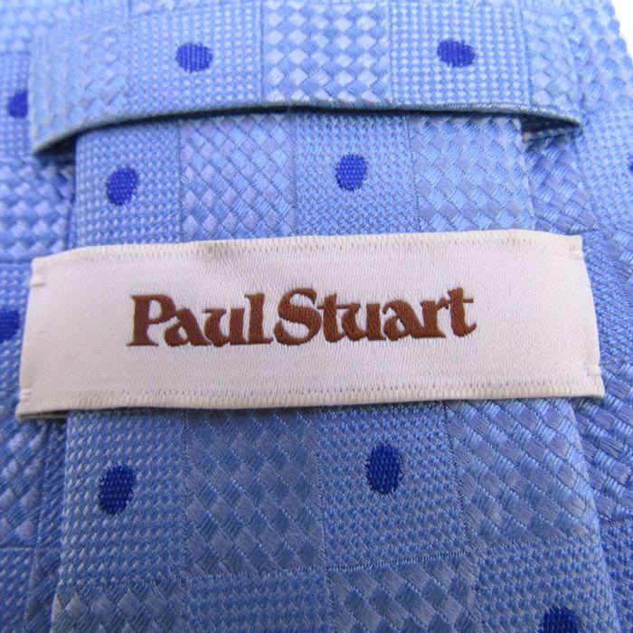 Paul Stuart ポールスチュアート★お洒落チェック柄ネクタイ PAUL STUART（ポールスチュアート） ブランド ネクタイ シルク