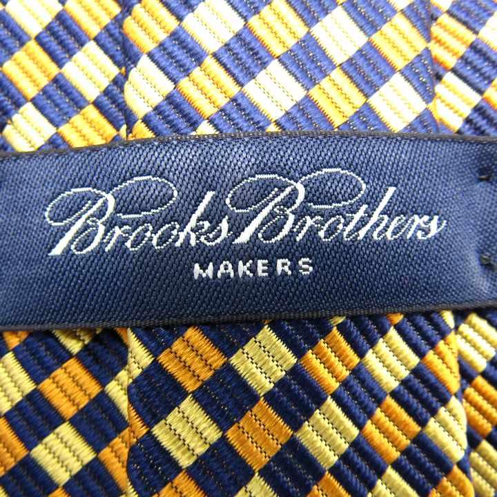 3611⭐️美品⭐️ブルックスブラザーズメーカーズ ネクタイ ブロックチェック 3611⭐️美品⭐️ブルックスブラザーズメーカーズ ネクタイ