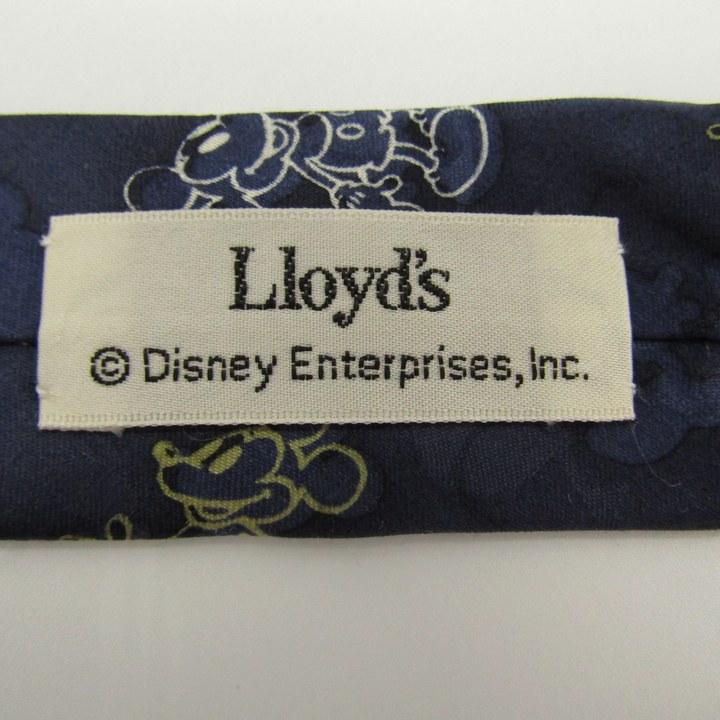 ディズニー ブランド ネクタイ シルク ミッキーマウス ディズニー キャラクター柄 TDL PO メンズ ネイビー Disney | Disney | 03