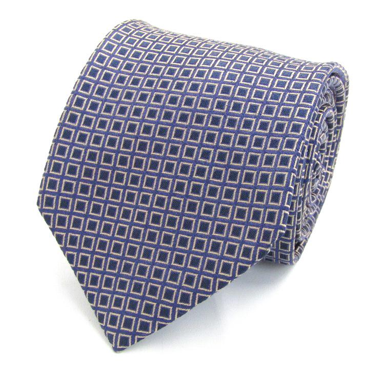 美品　ポールスミス　ネクタイ　Paul Smith氏着用　小紋柄　高級　光沢感 Paul Smith（ポール・スミス） ブランド ネクタイ 小紋柄 スクエア柄