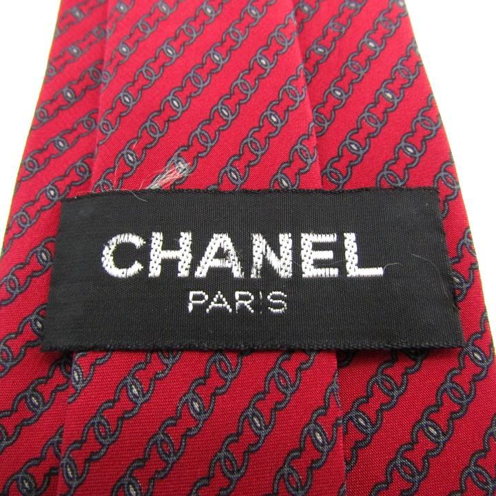 CHANEL シャネル　ストライプ柄シルクネクタイ 楽天市場】CHANEL シャネル ネクタイ シルクタイ ストライプ