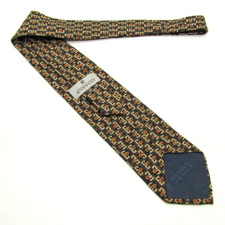 ジバンシィ ブランド ネクタイ チェック柄 小紋柄 花柄 シルク PO メンズ ベージュ GIVENCHY ジバンシー |  | 02