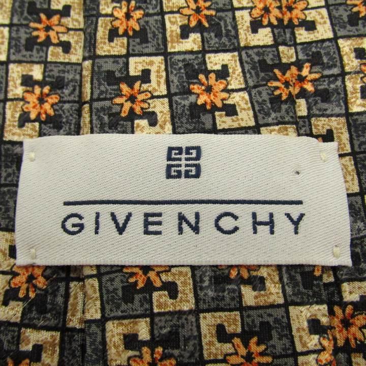 ジバンシィ ブランド ネクタイ チェック柄 小紋柄 花柄 シルク PO メンズ ベージュ GIVENCHY ジバンシー |  | 03