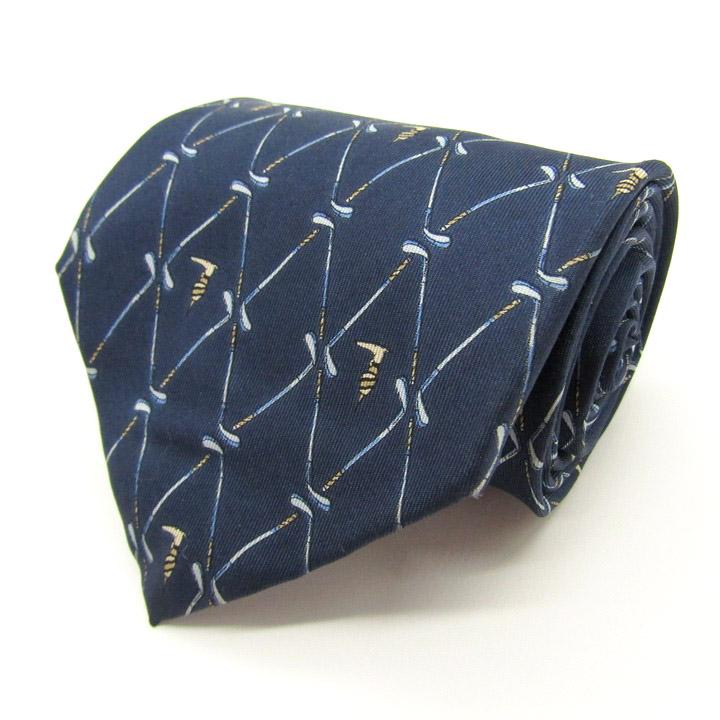 新品 美品　TRUSSARDI ブルー ネイビー ストライプ ネクタイ シルク 新品 美品 TRUSSARDI ブルー ネイビー ストライプ ネクタイ シルク