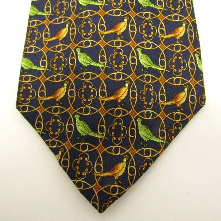 クリッツアウォモ ブランド ネクタイ シルク 動物柄 格子柄 総柄 PO メンズ ネイビー KRIZIA UOMO |  | 05