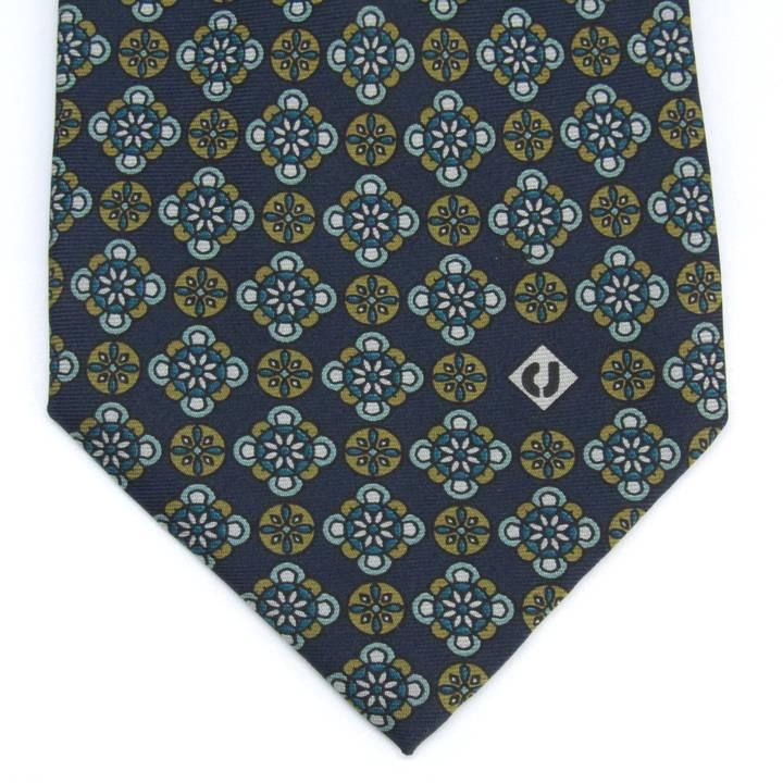 シャルル・ジョルダン ブランド ネクタイ ロゴ ドット 花柄 シルク イタリア製 PO メンズ ネイビー CHARLES JOURDAN |  | 05