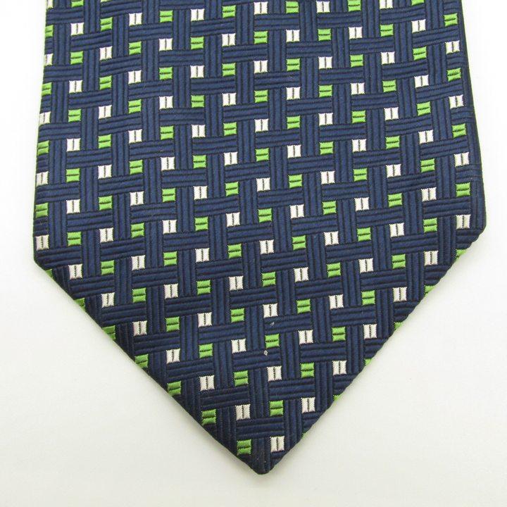 フェアファクス ブランド ネクタイ チェック柄 格子柄 シルク 日本製