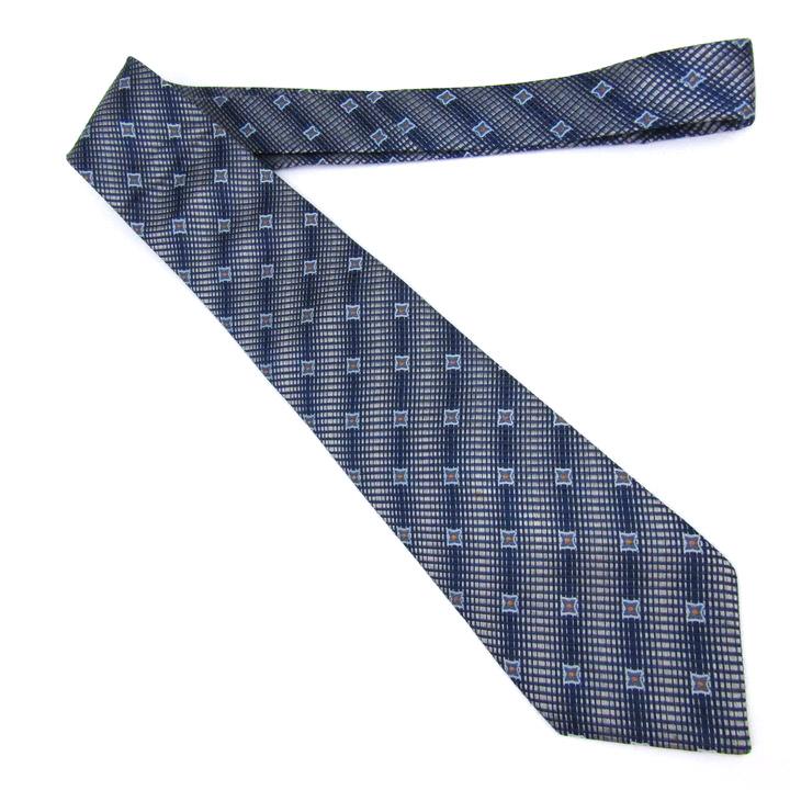 シャルル・ジョルダン ブランドネクタイ チェック柄 小紋柄 格子柄 シルク PO メンズ ネイビー CHARLES JOURDAN |  | 01