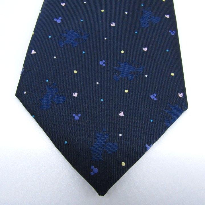 ディズニー ブランドネクタイ ミッキー ドット キャラクター柄 PO メンズ ネイビー Disney | Disney | 05