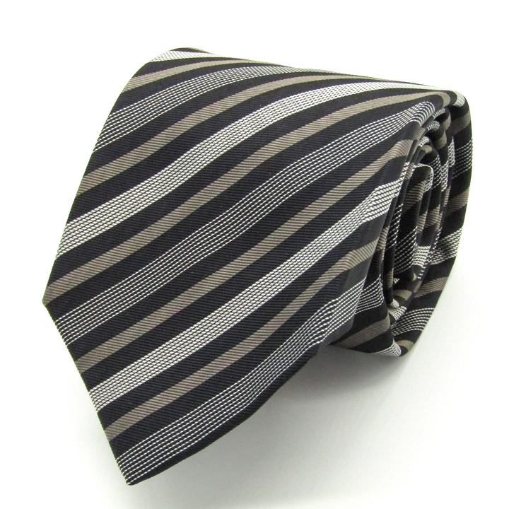 ルイジボレッリ ブランドネクタイ ストライプ柄 格子柄 グラデーション  