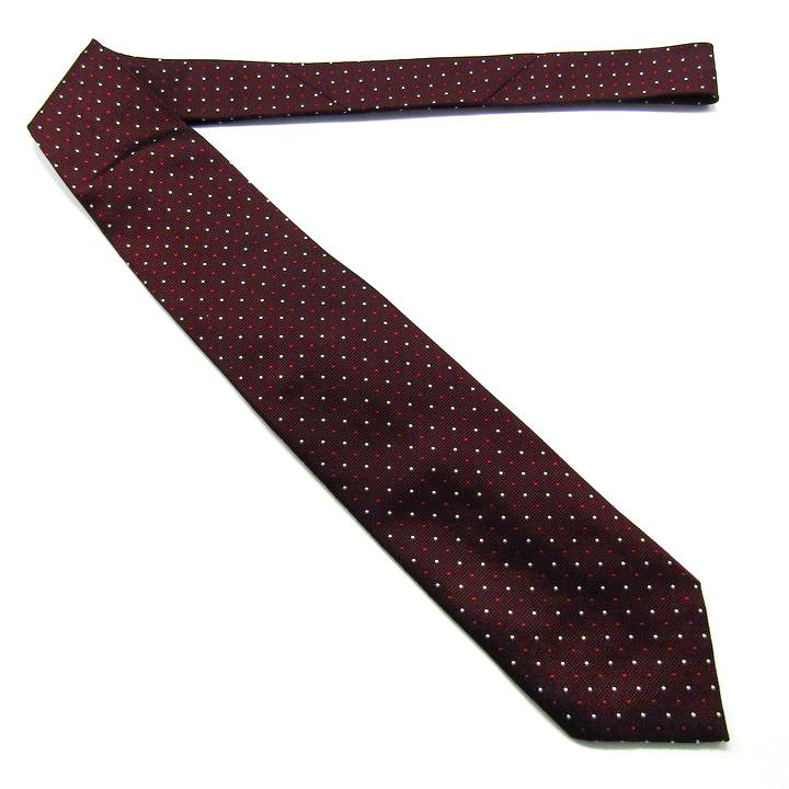 クリッツアウォモ ブランド ネクタイ ドット柄 シルク イタリア製 PO メンズ レッド KRIZIA UOMO |  | 01