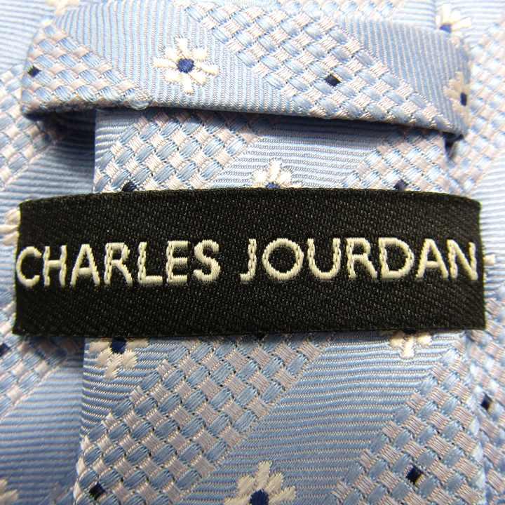 シャルル・ジョルダン ブランド ネクタイ ストライプ柄 花柄 小紋柄 シルク PO メンズ ブルー CHARLES JOURDAN |  | 03