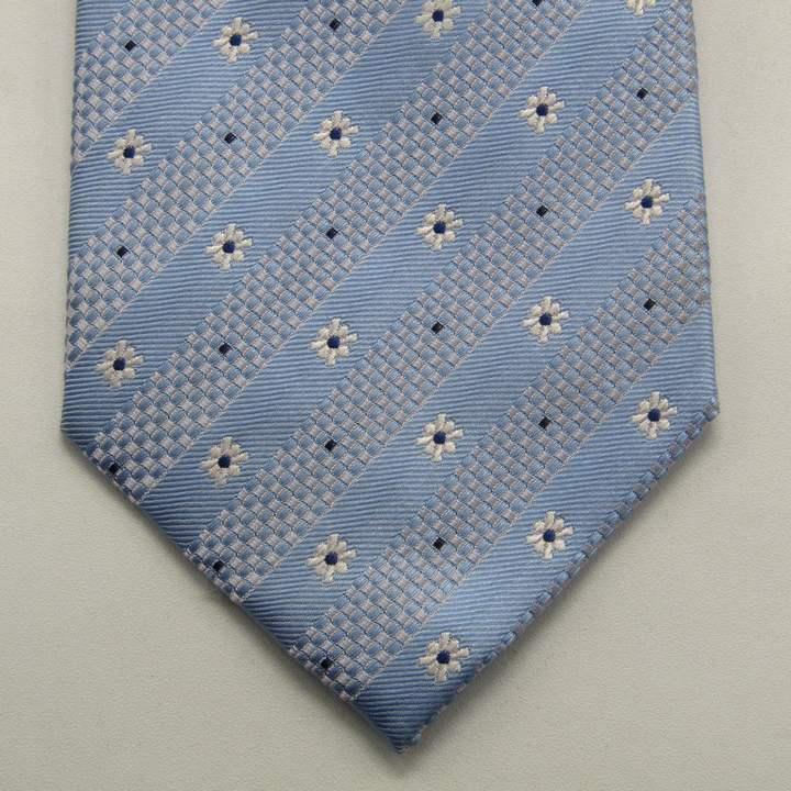 シャルル・ジョルダン ブランド ネクタイ ストライプ柄 花柄 小紋柄 シルク PO メンズ ブルー CHARLES JOURDAN |  | 05