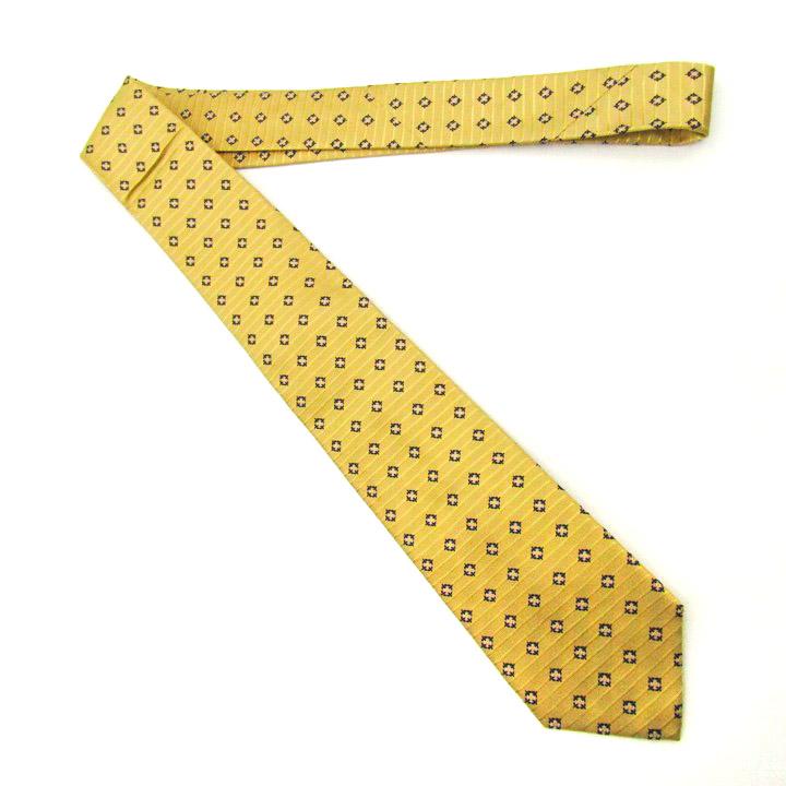 シャルル・ジョルダン ブランドネクタイ ボーダー柄 ドット 小紋柄 シルク イタリア製 PO メンズ イエロー CHARLES JOURDAN |  | 01