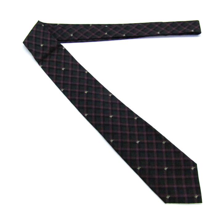 バーバリーズ ブランド ネクタイ チェック柄 ホースマーク シルク PO メンズ グリーン Burberrys |  | 01
