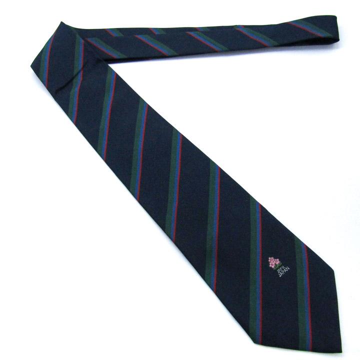 日本ラグビーフットボール協会 ブランド ネクタイ ストライプ 日本製