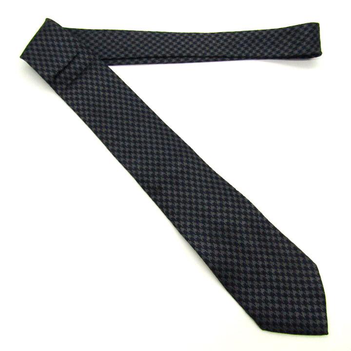 メーカーズシャツ鎌倉 ブランド ネクタイ 千鳥格子 シルク 日本製 PO