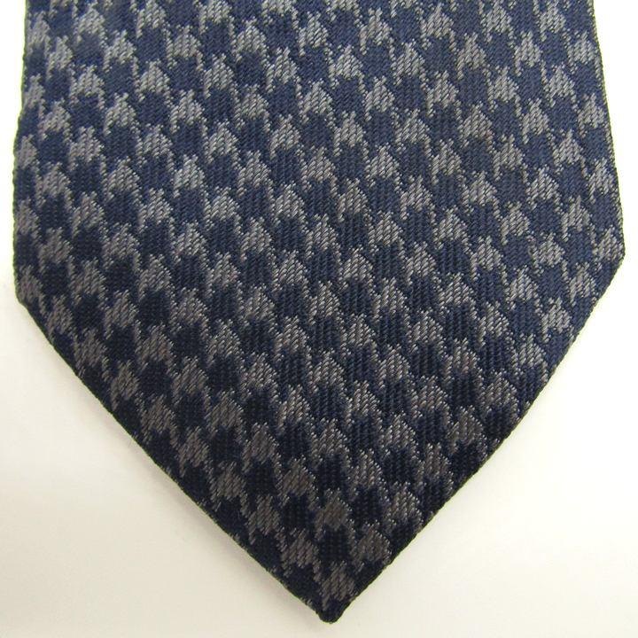 メーカーズシャツ鎌倉 ブランド ネクタイ 千鳥格子 シルク 日本製 PO
