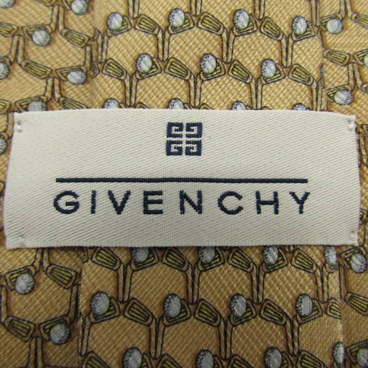 ジバンシィ ブランド ネクタイ ゴルフ柄 総柄 シルク PO メンズ イエロー GIVENCHY ジバンシー |  | 03