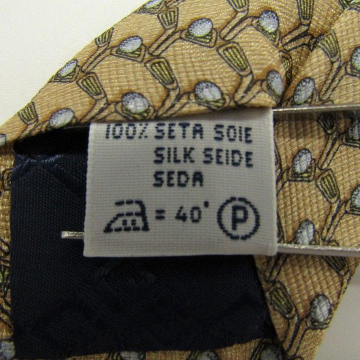 ジバンシィ ブランド ネクタイ ゴルフ柄 総柄 シルク PO メンズ イエロー GIVENCHY ジバンシー |  | 04