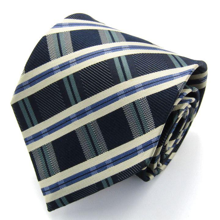Aquascutum（アクアスキュータム） ブランド ネクタイ チェック柄 絹