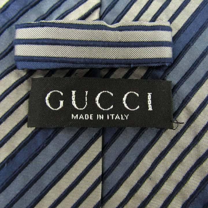 GUCCI（グッチ） ブランド ネクタイ ストライプ柄 イタリア製 PO