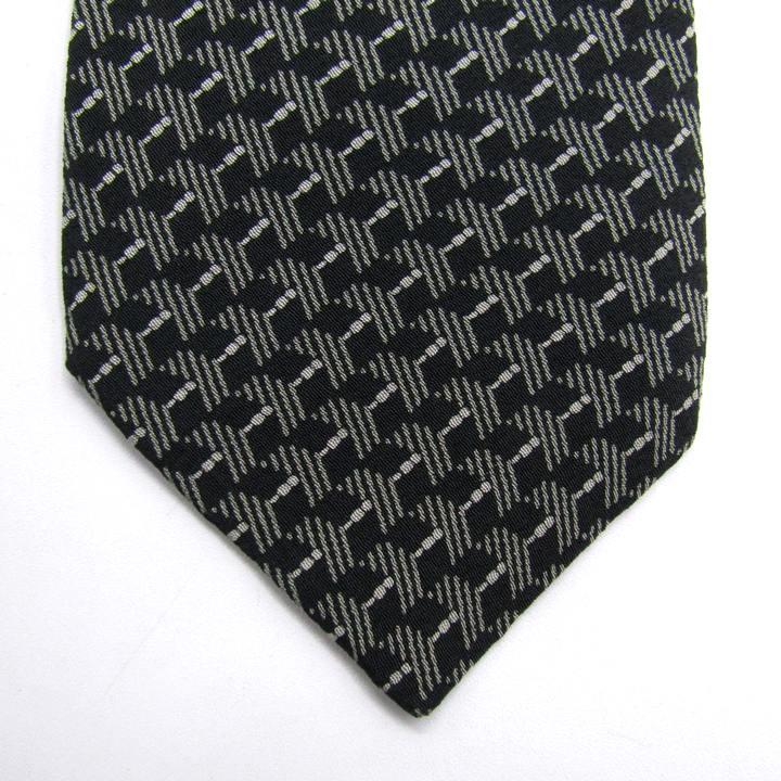 新品 ジョルジオアルマーニ 黒 ARMANI ネクタイ シルク イタリア製 ジョルジオ アルマーニGIORGIO ARMANI シルクシャドーチェックネクタイ