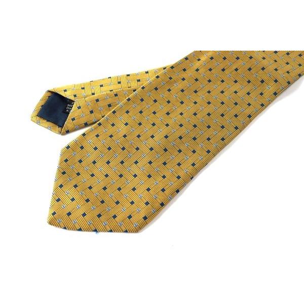 ジムトンプソン Jim Thompson 格子柄 イエロー ブランド ネクタイ 送料無料 中古 美品 Jk Kbnet 通販 Yahoo ショッピング