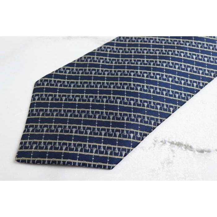 ブルガリ 高級 シルク ネクタイ ネイビー ブルー 総柄 ロゴ フルマーク ブランド ネクタイ シルク 小紋柄 メンズ ネイビー