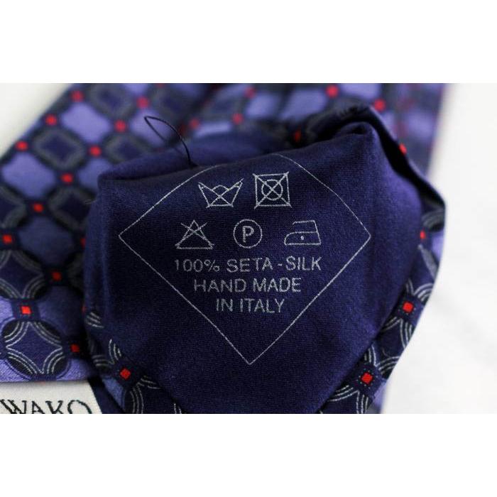 新品Brioniネイビー ドット柄 ネクタイ Brioni ブリオーニ ブランド ネクタイ シルク 小紋柄 ドット柄