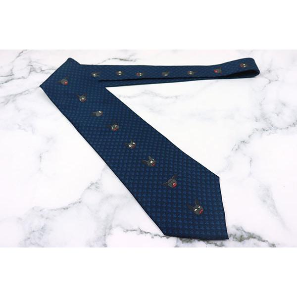 魔女の宅急便 スタジオジブリ キャラクター柄 ネイビー 紺 ブランド ネクタイ 送料無料 中古 美品 Ss Kbnet 通販 Yahoo ショッピング