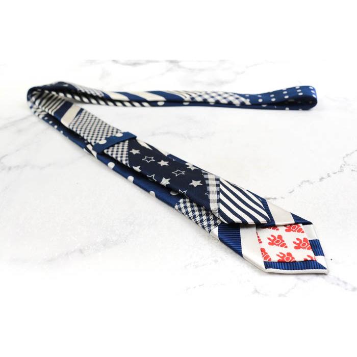 giraffe ジラフ ブランド ネクタイ ナロータイ 総柄 ドット ストライプ