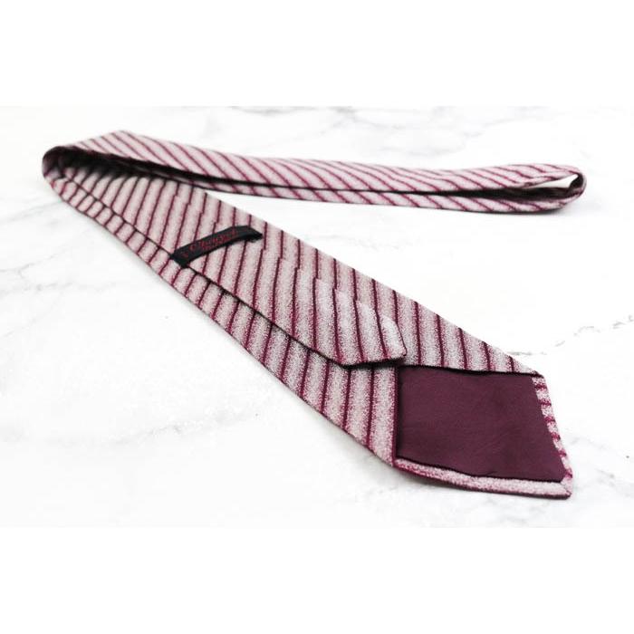 Charvet シルクリネン ネクタイ ストライプ Charvet silk linen