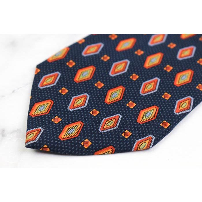 新品・未使用　ダンヒル　ネクタイ　小紋　ジャガード　ビジネス　ハイブランド　高級 dunhill（ダンヒル） ブランド ネクタイ 小紋柄 ドット 幾何学模様