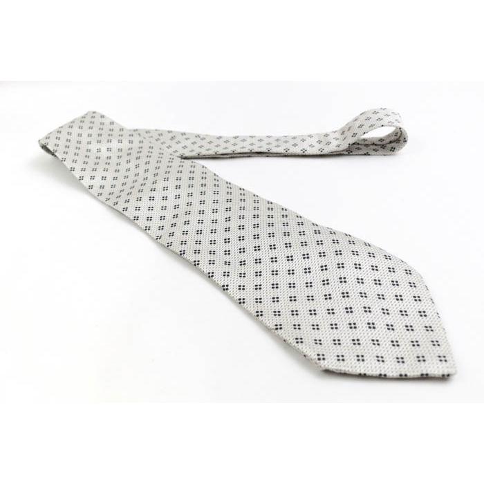 エルメネジルドゼニア ブランド ネクタイ ドット 小紋柄 シルク