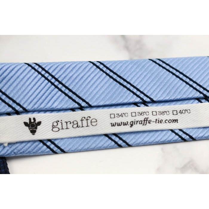 giraffe ジラフ ブランド ネクタイ シルク ストライプ柄 PO