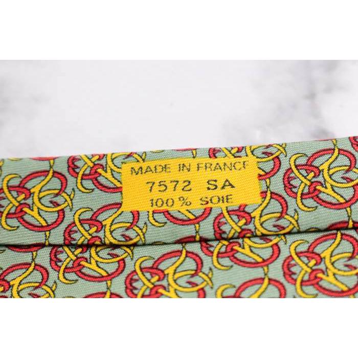 HERMES エルメス ブランド ネクタイ シルク 格子柄 高級 PO