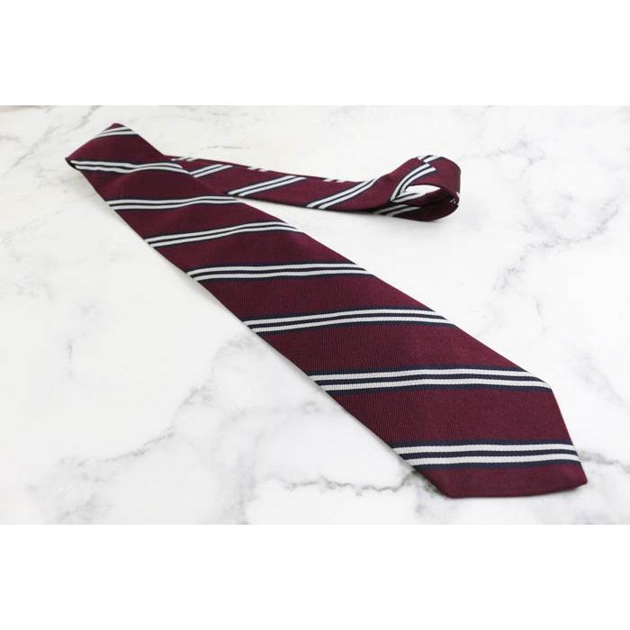 【美品】Brooks Brothers ネクタイ ストライプ柄 赤 白 米国製 美品】Brooks Brothers ネクタイ ストライプ柄 赤 白 米国製