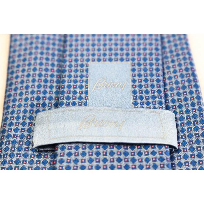Brioni（ブリオーニ） ブランド ネクタイ シルク 小紋柄 総柄