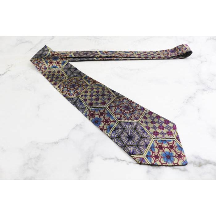 GIANNI VERSACE シルク ワイド ネクタイ ブラック ベージュ ドット 小紋 ストライプ ビジネス メンズ イタリア製 極美品】GIANNI VERSACE ネクタイ 小紋柄 ブラック イタリア製 - メルカリ