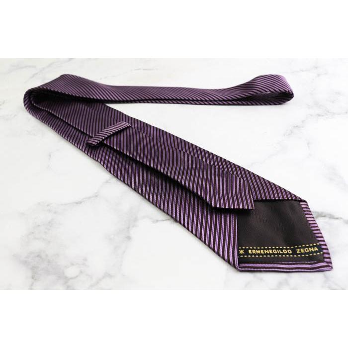 エルメネジルドゼニア ブランド ネクタイ ストライプ柄 シルク イタリア製 PO メンズ マルチカラー Ermenegildo Zegna 世界最高峰 エルメネジルドゼニア ブランド ネクタイ ストライプ柄 シルク