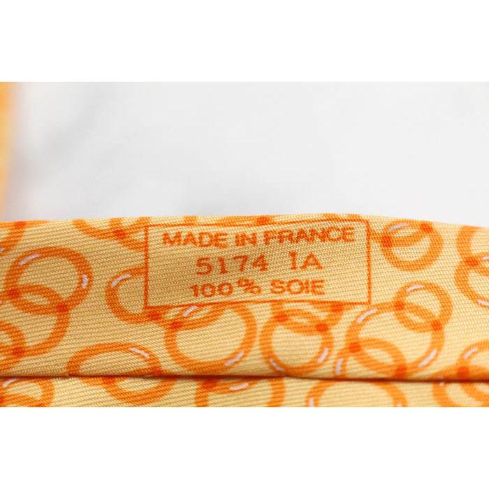 HERMES エルメス ネクタイ ドット柄 イエロー イエロー - メンズ, ネクタイ・スカーフ・マフラー, ネクタイ