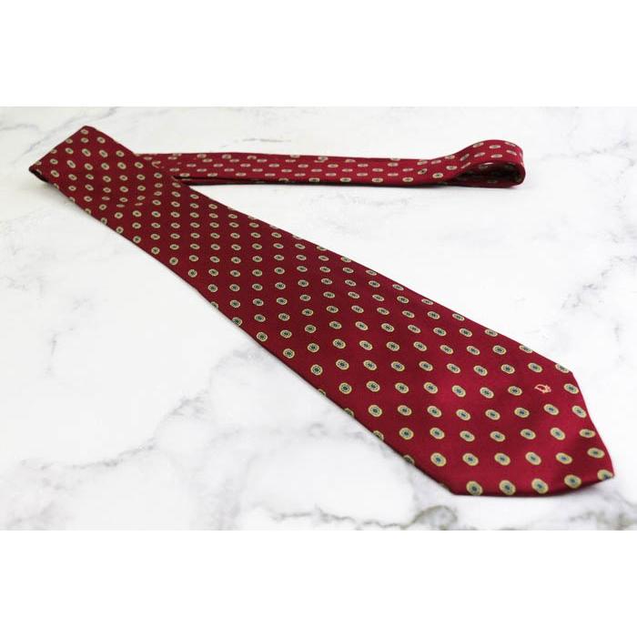 クリスチャンディオール ブランド ネクタイ ロゴ 総柄 ドット シルク